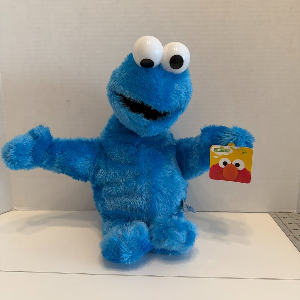 SESAME STREET Cookie Monster Large‎ 21” Plush Toy (BRAND-NEW W/TAGS)